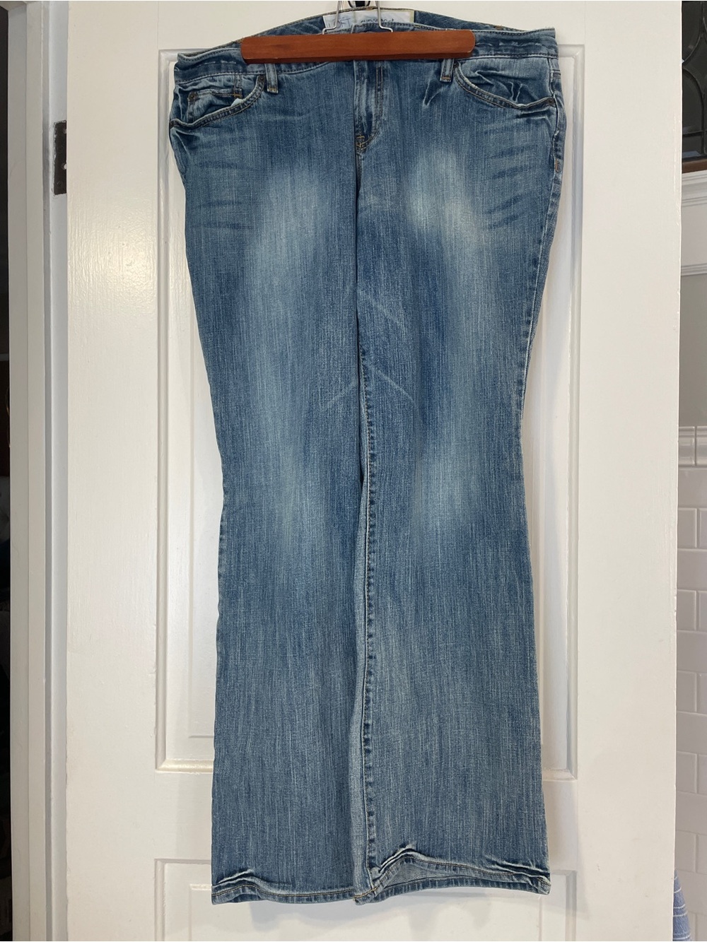 Vintage LOFT Light Blue Low Rise Bootcut Jeans